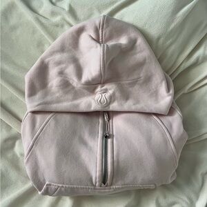 LULULEMON SCUBA HALF ZIP STRAWBERRY MILKSHAKE